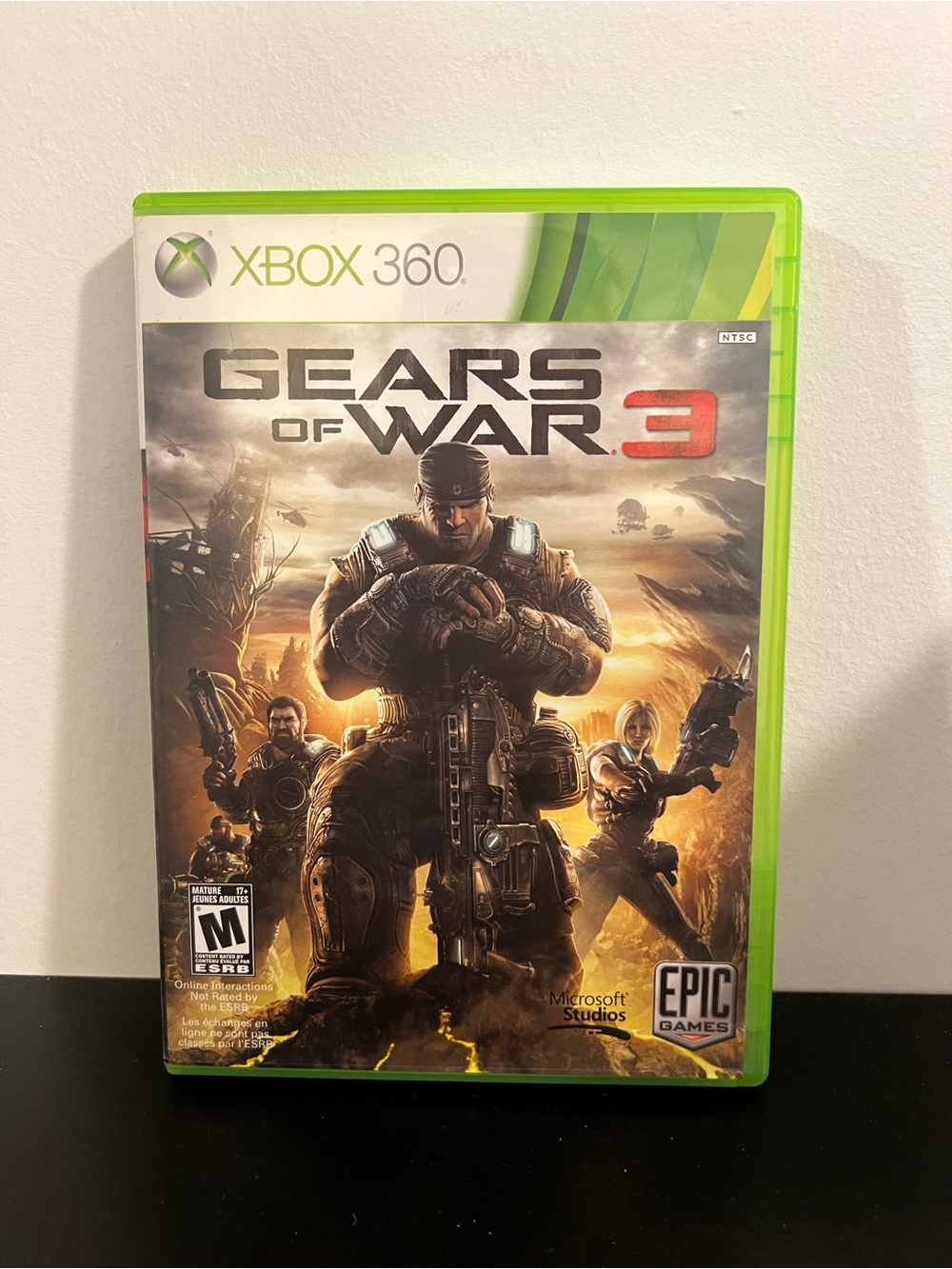 Gears of War 3 (Microsoft Xbox 360, 2011) Complete CIB - TESTED & Working